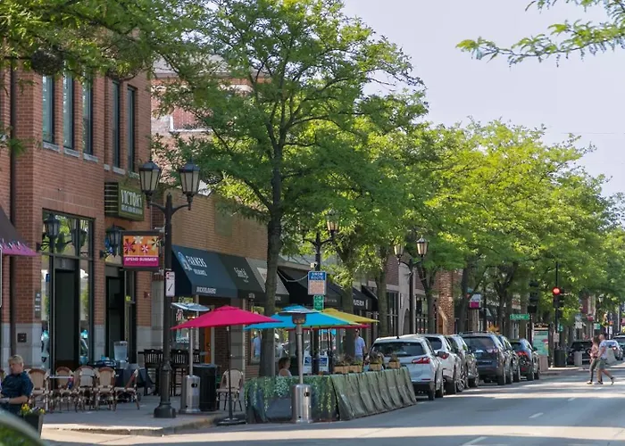Apartamento Downtown Luxury Near Metra & O'hare With Pool, Gym, Parking & Theater Elmhurst